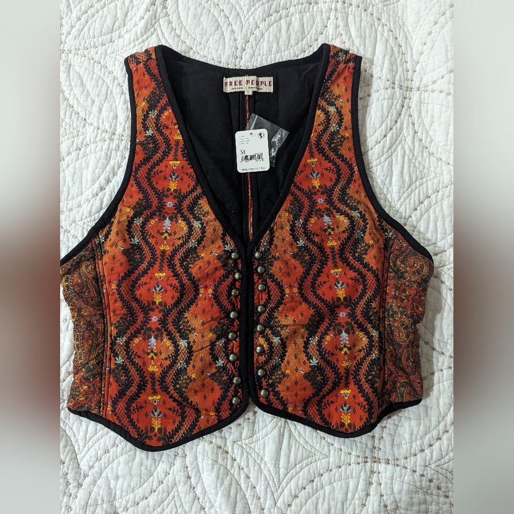 Free People Vest Size Medium